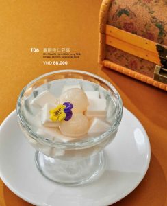 Chè đậu hủ hạnh nhân long nhãn 